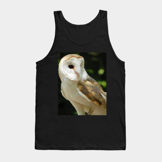 European Barn Owl Tank Top by BirdsnStuff