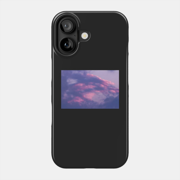 Purple and Pink Sky Phone Case by BirdsnStuff