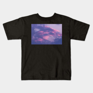 Purple and Pink Sky Kids T-Shirt