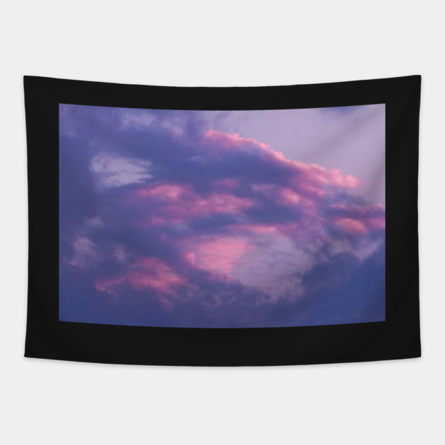 Purple and Pink Sky Tapestry by BirdsnStuff