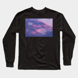 Purple and Pink Sky Long Sleeve T-Shirt