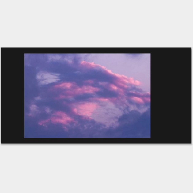 Purple and Pink Sky Wall Art by BirdsnStuff