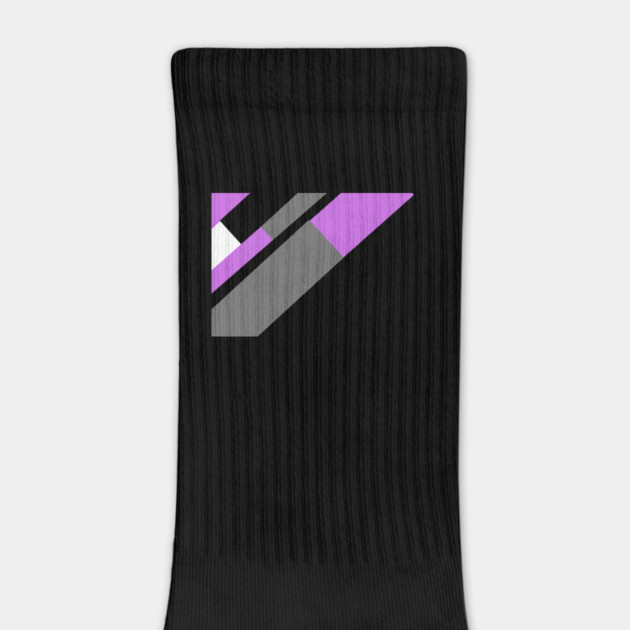 Purple, White, Grey, and Black pattern by BirdsnStuff