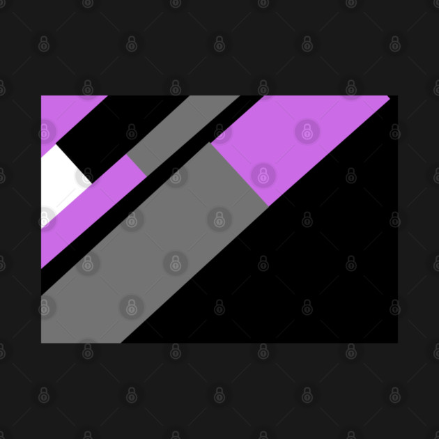 Purple, White, Grey, and Black pattern by BirdsnStuff