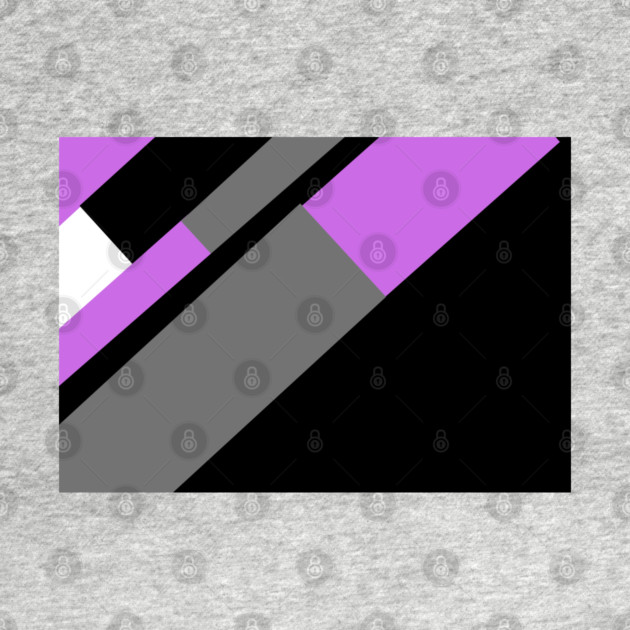 Purple, White, Grey, and Black pattern by BirdsnStuff