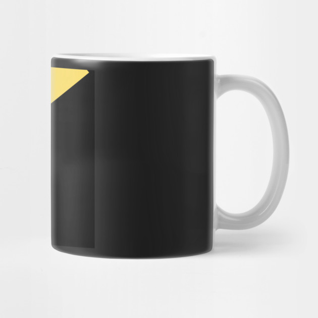 Yellow,  White, Black, and Grey Rectangle and Triangle pattern by BirdsnStuff