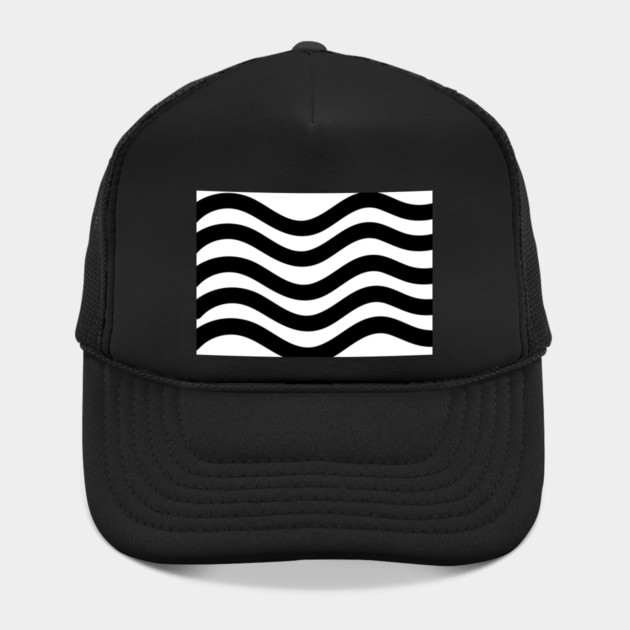Black and White Wavy lines by BirdsnStuff