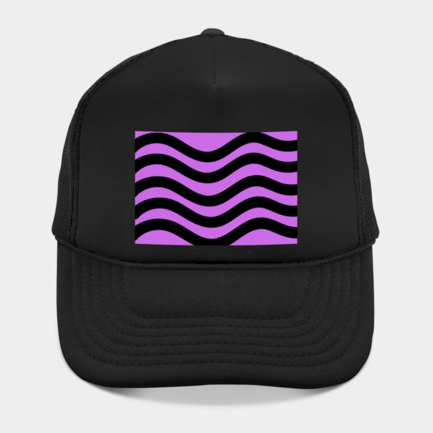 Purple and Black Wavy Lines by BirdsnStuff