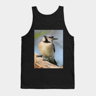 Blue Jay Side Pose Tank Top
