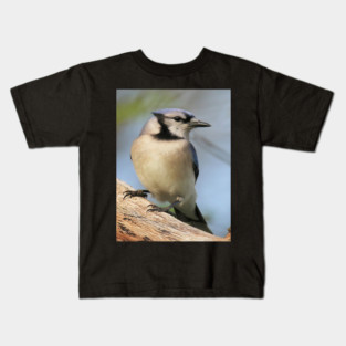 Blue Jay Side Pose Kids T-Shirt