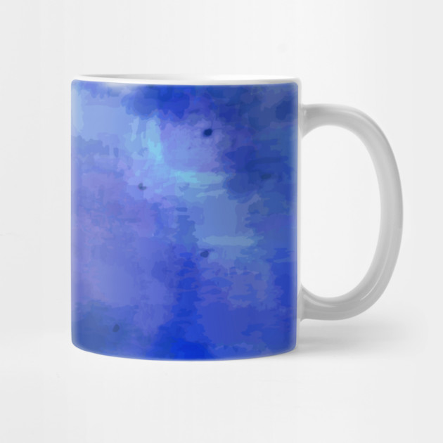 Abstract, digital painting, clouds, blue, purple, green, ocean blues, swirls, by BirdsnStuff