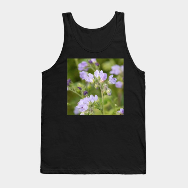 Purple, Spring, Flowers, wildflowers, nature Tank Top by BirdsnStuff