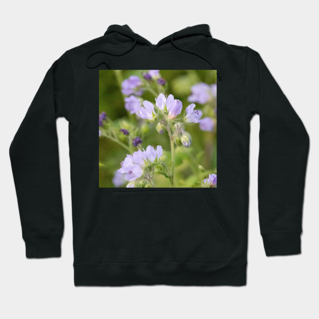Purple, Spring, Flowers, wildflowers, nature Hoodie by BirdsnStuff