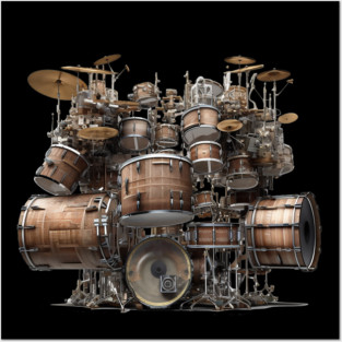 Drum Set Extreme Posters and Art