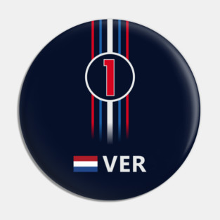F1 2022 - #1 Verstappen [classic] Pin
