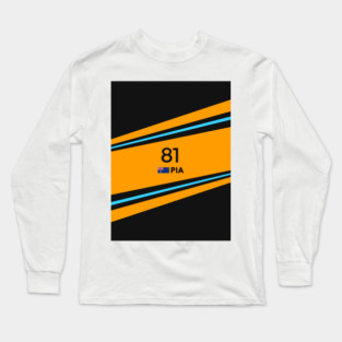 F1 2023 - #81 Piastri Long Sleeve T-Shirt