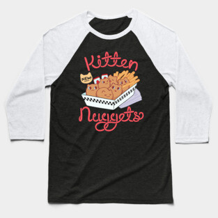 Kitten Nuggets Baseball T-Shirt
