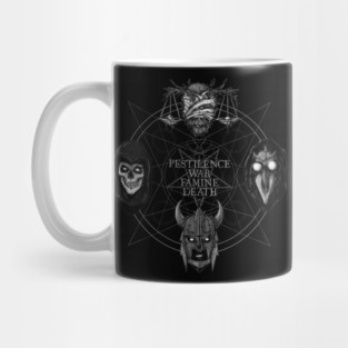 Four Horseman Of The Apocalypse Mug