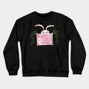 Happy Easter Day Rabbit Shirt - Gift Women Men Kids Crewneck Sweatshirt