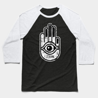 JC B8MN Hamsa Hand Logo Baseball T-Shirt