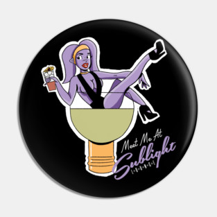 Meet me at the Sublight lounge Pin