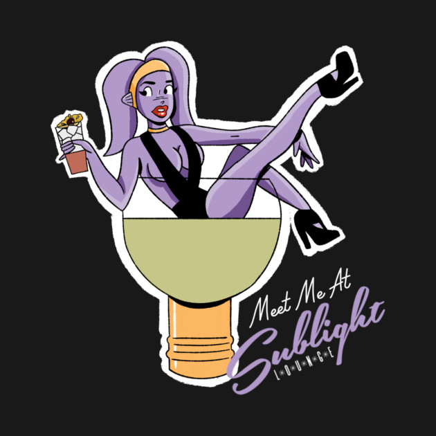 Meet me at the Sublight lounge by littlesparks