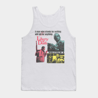 vintage malcolm x retro art Tank Top