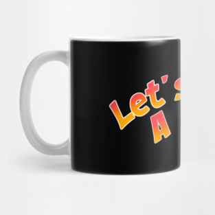 Lets start a cult clothing Mug
