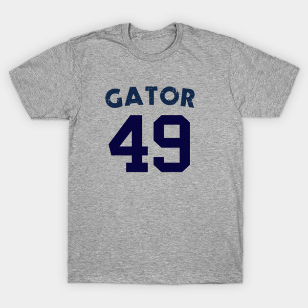 Ron Guidry "Gator" 49 Design T-Shirt by Bleeding Yankee Blue