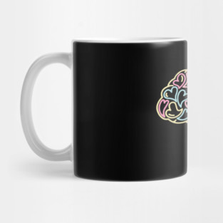 Be Kind To Your Mind Brain Doodle Mug