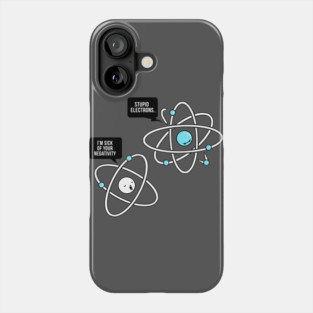 Negative Atom Phone Case