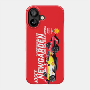 Newgarden Indy 2023 Winner (white) Phone Case
