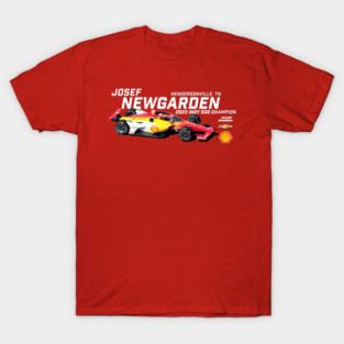 Newgarden Indy 2023 Winner (white) T-Shirt