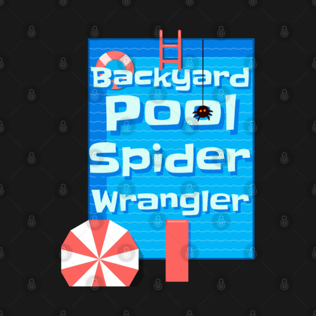 Backyard Swimming Pool Spider Wrangler by Luxinda