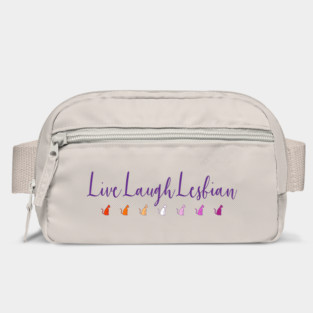 Live Laugh Lesbian Bag