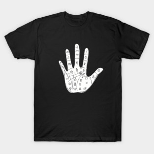 Fortune Teller Palmistry Occult Hand T-Shirt