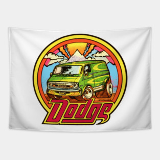 Early 70s Dodge Van Tapestry