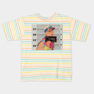 Arrested Ken Kids T-Shirt