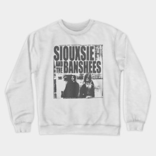 vintage siouxsie and the banshees 70s bootleg Crewneck Sweatshirt