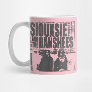 vintage siouxsie and the banshees 70s bootleg Mug