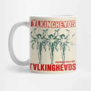 70s talking heads vintage art Mug