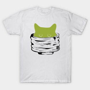 Matcha doin'? Asks the hidden cat T-Shirt