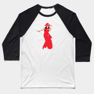 Illustrated Katy Perry Play Baseball T-Shirt
