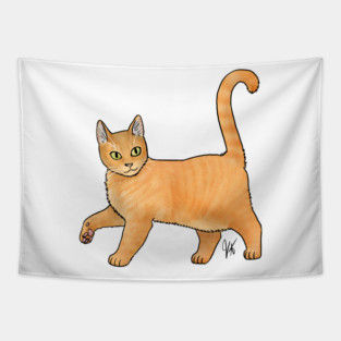 Cat - Cyprus Cat - Marmalade Tapestry
