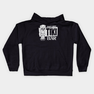 Trader Grim's Tiki Bar Kids Hoodie