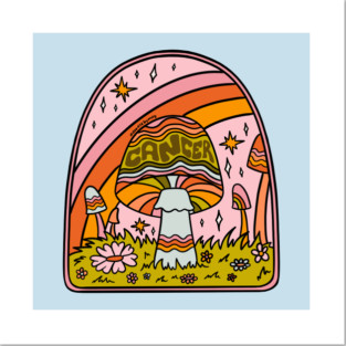Cancer Mushroom Posters and Art
