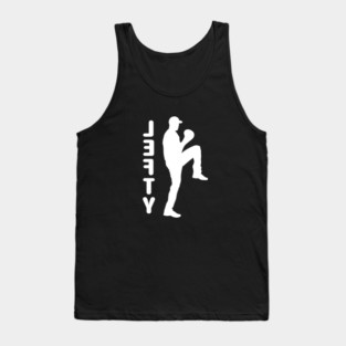 Baseball Lefty Left Handed Pitcher Funny Baseball Pitching Gifts Tank Top