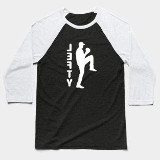Baseball Lefty Left Handed Pitcher Funny Baseball Pitching Gifts Baseball T-Shirt