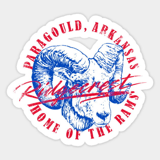 Ridgecrest Rams Magnet by rt-shirts