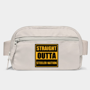 Straight outta steeler nation Bag